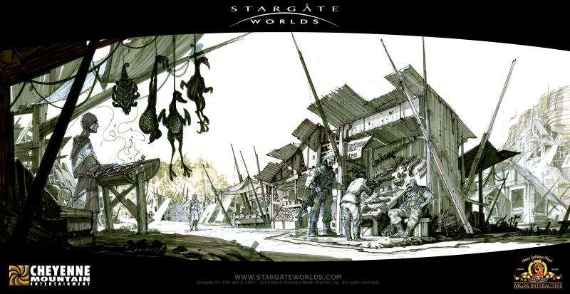 Illustration for article titled Beware The Flesh-Eating Plants Beyond The Stargate